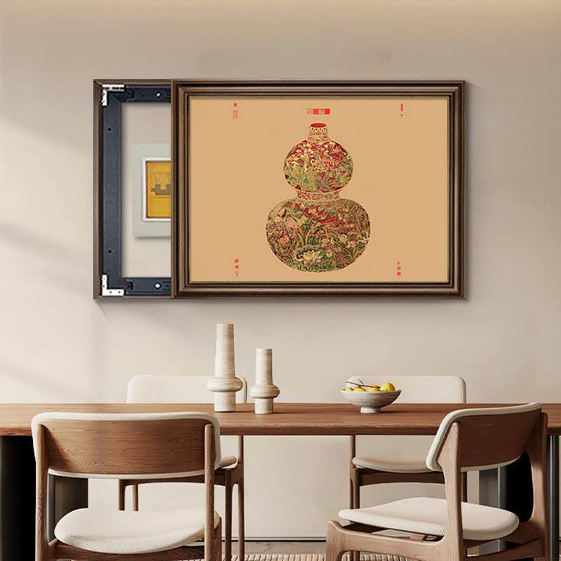 葫闸芦中电古风电源表FDY3248箱装饰画免打孔配箱电开关电盒复古,家居饰品,现代装饰画,淘宝优惠券,粉丝福利购,淘宝优惠卷