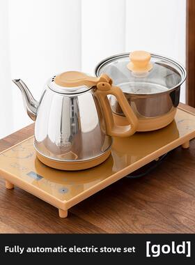 全自水壶，弹簧式供水，电水44960壶家用泵综合茶炉水，动嵌，入