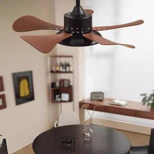 复古尺餐厅风卧室风扇灯灯吊扇工业小寸家用中古小电扇灯卧室房间