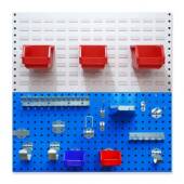 洞洞板方板孔工BYGB 002物具挂螺架百叶板挂物料丝零件置架五金展