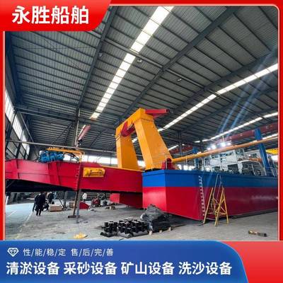 绞吸式挖泥船用途广泛，治理河道淤泥、水库清淤、尾矿库回采设备