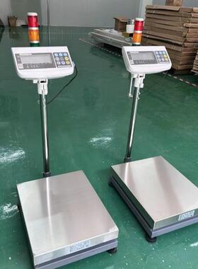 上海TCS-150kg5g不锈钢台面防水台秤电子计重台秤