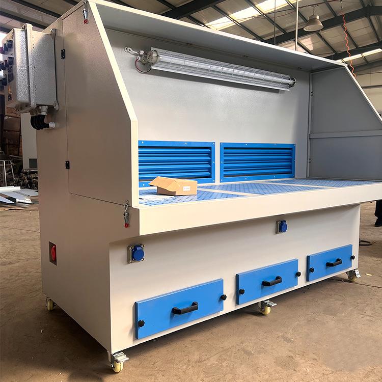 打磨除尘工作台金属木工抛光无尘打磨车间工作台工业除尘器吸尘