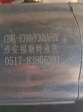 淮安福斯特液压齿轮泵CBWL-F310/F308-AFPR花生收割机液压油泵