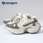 Navigare意大利小帆船女款 春夏百搭女士网面休闲鞋 小白鞋 2025新款