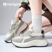 女鞋 2025春夏新款 厚底百搭女款 Navigare意大利小帆船老爹鞋 休闲鞋