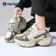 Navigare意大利小帆船女款 春夏百搭女士网面休闲鞋 小白鞋 2025新款
