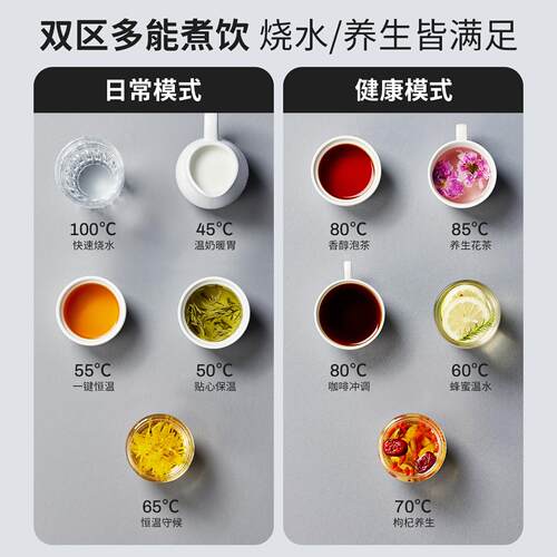 摩纯钛水壶便携式型迷小你烧动水杯旅行出差恒温MD-DSB5T电热生烧