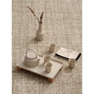 宜集堂中古风茶具套装2025新款家用一壶四杯泡茶高档轻奢茶台酒店
