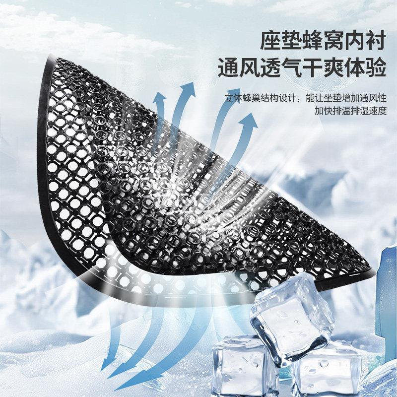 汽车坐垫汽车坐垫网通风防晒隔热面车载屁垫股四座季通用车垫办公