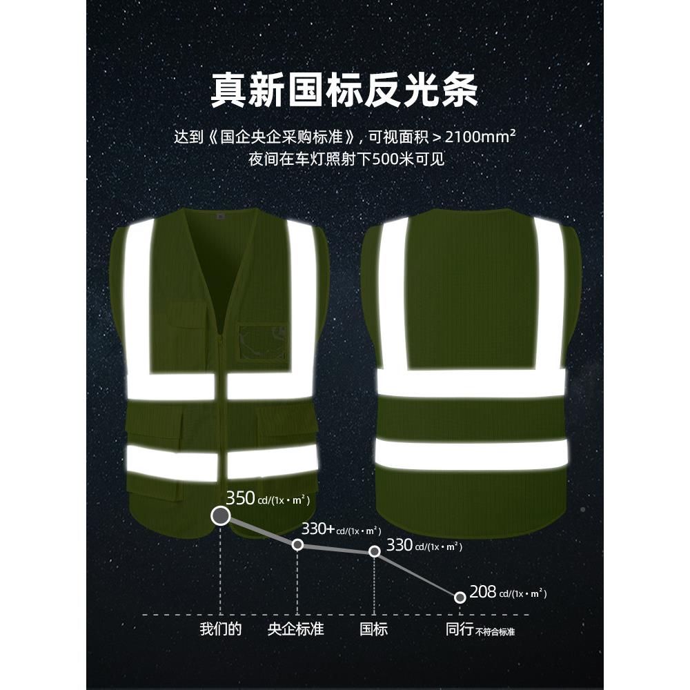 光反安全背工心阻燃防电国家电网施防静护马JJG甲反光衣工作服定