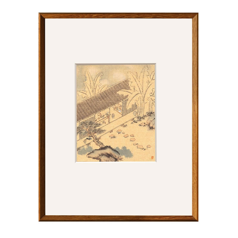 实木国画画框外框相框定制挂墙边框装裱海报拼图任意尺寸F