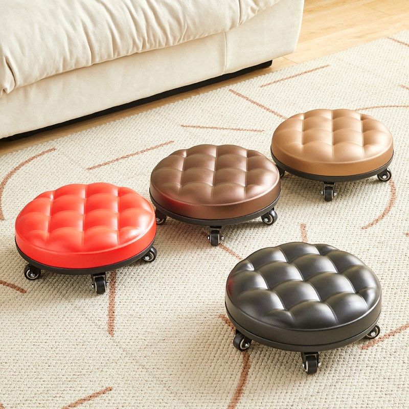 滑轮矮凳带轮小家用美缝儿童学步软凳小板凳万向轮凳,住宅家具,矮凳,淘宝优惠券,粉丝福利购,淘宝优惠卷