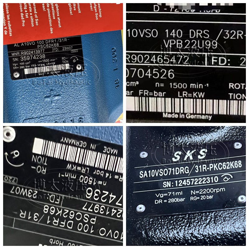 SKS赛克斯SA10VS028/45/71/100/140DFR/DR/31R-PKC62K68柱塞泵电