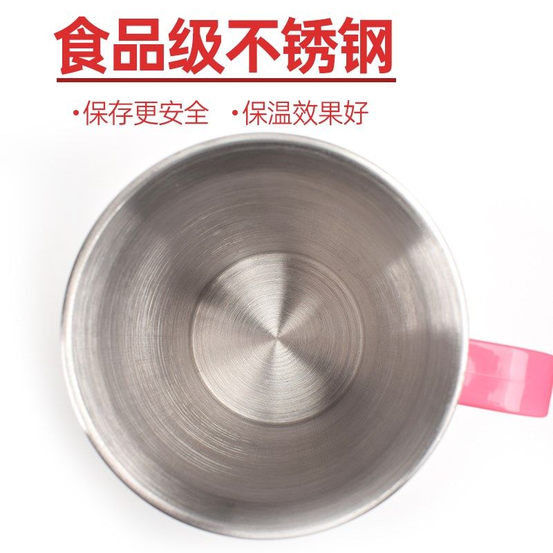 兽用不锈钢采精杯猪用精液保存保温大容量量杯公猪用人工授精设