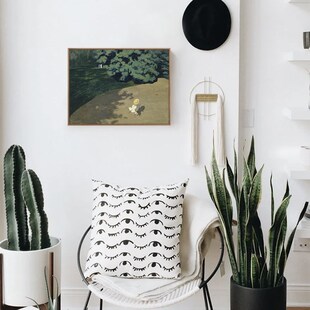 女孩与气球 瑞士画家瓦洛东n 奥赛美术馆名作 旁白装饰画