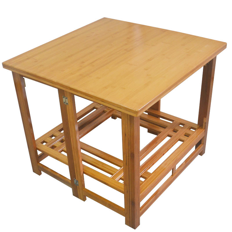 实木烤火架正方形家用折叠桌长方形烤火器桌子烤火架子家用折叠