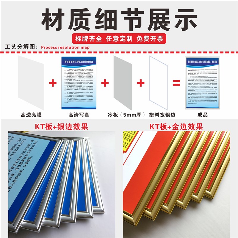 易制爆化学品管理制度易制毒仓库存储场所安全标识易制爆管理制度