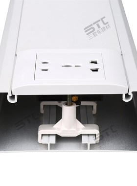 白色 铝合金* 多功能方线槽 厚度mm 智能充电桩线槽