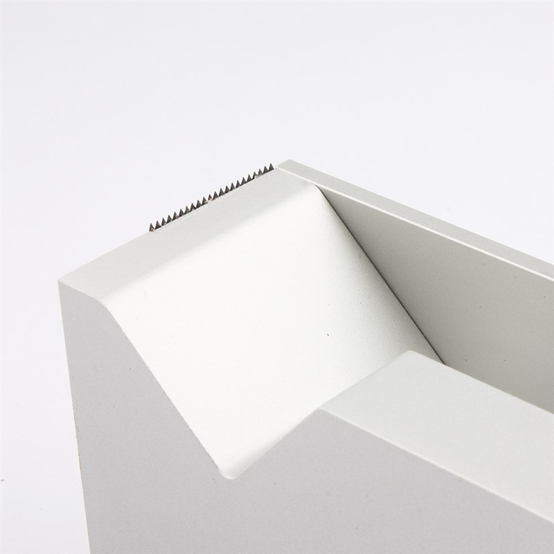 White Design胶带架方形铝合金切割器胶带座简约创意设计办公摆件