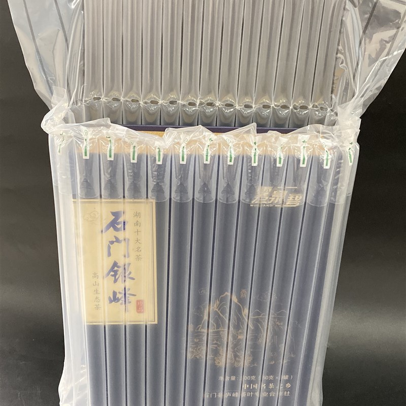 牛奶月饼礼盒工艺气柱袋气泡袋气泡卷防震气泡柱快递打包发货