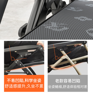 躺椅午休折叠椅子午睡床办公B室睡椅阳台家用休闲沙滩椅靠背 新款