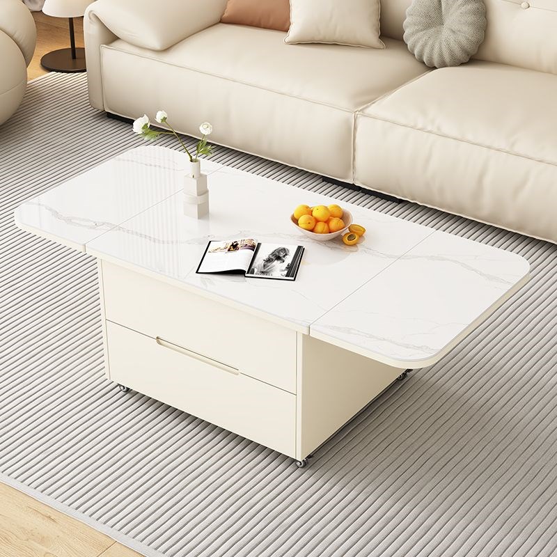 岩板茶几泡茶一体家用客厅现代可小茶台多功能升降茶几