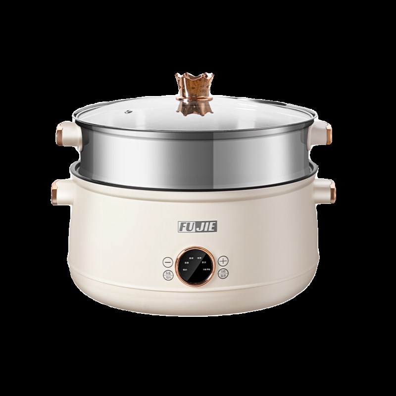 快煮锅学生宿舍煮面锅家用小电锅多功能电炒菜炒锅蒸煮一体电火锅