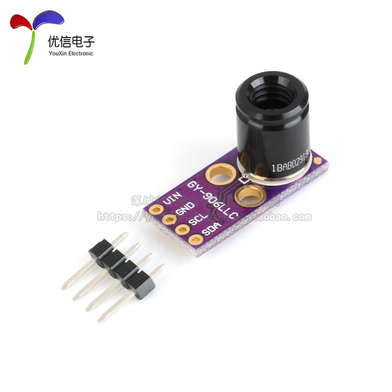 MLX90621 16x4红外阵列测温传感器模块 IR阵列/GY-906LLC-621BAB