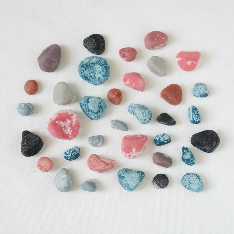 鹅卵石小石子硅胶模具食品级 DIY香薰蜡烛手工皂巧克力多肉盆栽