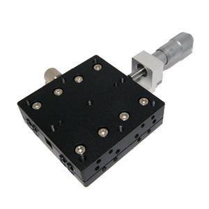 X轴60*60LX60交叉导轨微调平台LX60-C位移平台微调架