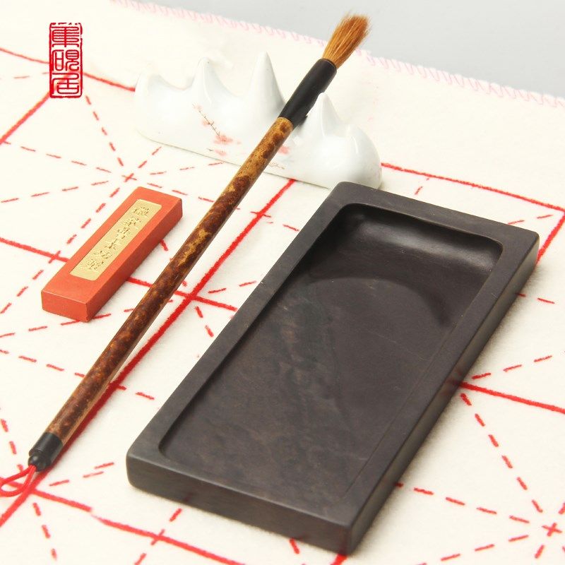 集砚居端砚台仿古长方素池素砚斧柯东便携式手工精品精品,文具电教/文化用品/商务用品,文房四宝,淘宝优惠券,粉丝福利购,淘宝优惠卷