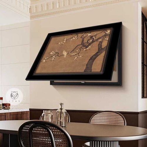 中古风电表箱饰画法式复古配电箱遮挡壁画电闸盒级感挂画