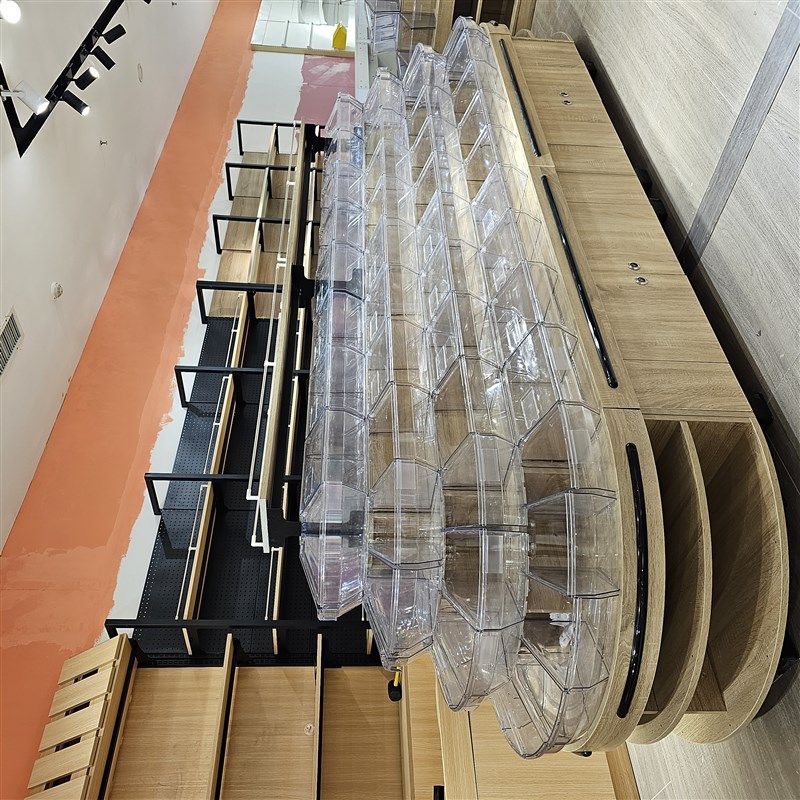 超市便利店零食散称散货柜干果杂粮货架糖果盒中岛柜休闲食品堆头,商业/办公家具,糖果柜/杂粮柜/散装柜,淘宝优惠券,粉丝福利购,淘宝优惠卷