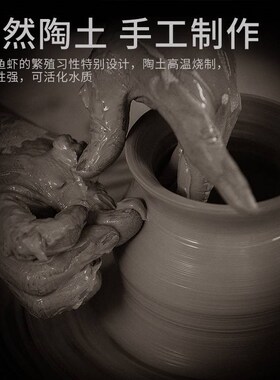 躲避洞躲避屋鱼缸造景陶罐虾屋虾窝异型鱼迷你小鱼繁殖屋