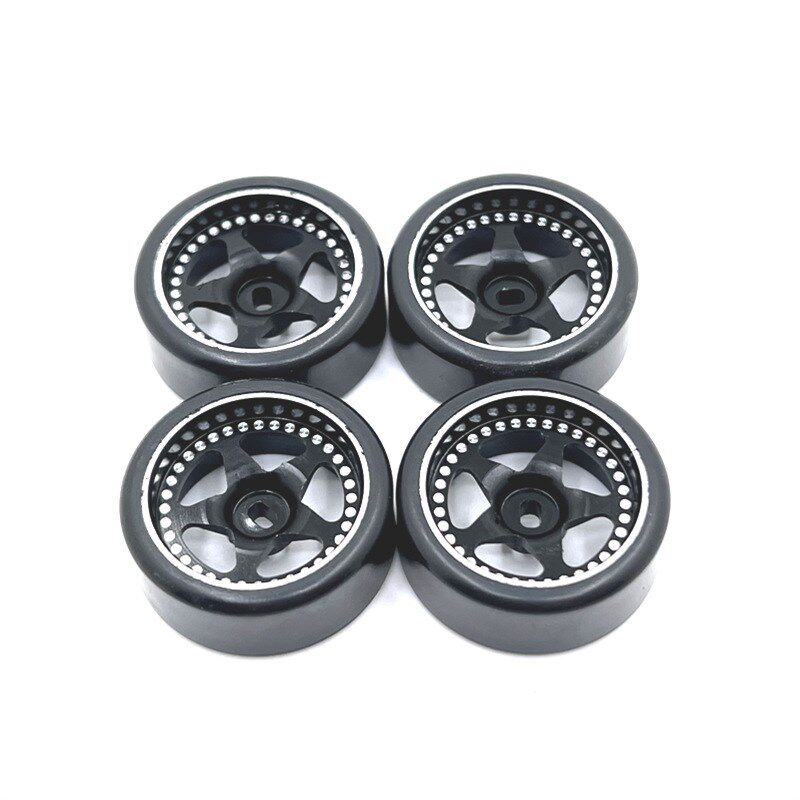 伟力京商蚊车1/28 RC遥控车 金属升级27mm漂移轮毂轮胎新款造型