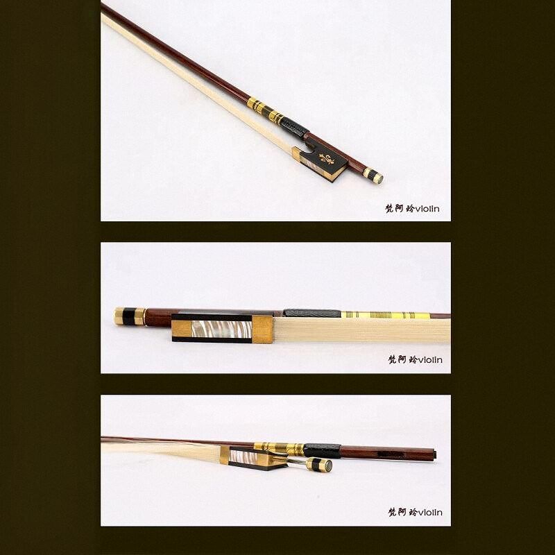 仿巴西苏木琴弓碳纤维杆印工艺声速值弹性重量轻