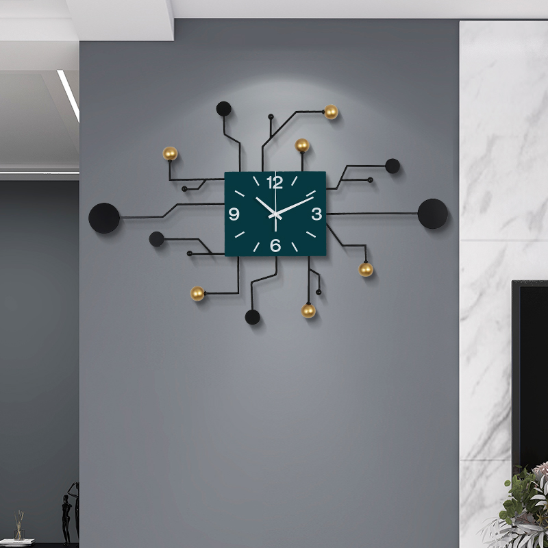 创意挂钟客厅个性时尚家用挂墙装饰时钟大气现代202新款钟表