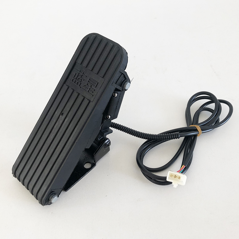 电动两三四轮观光改装车转把地板式三线加速器地毯油门脚踏调速器