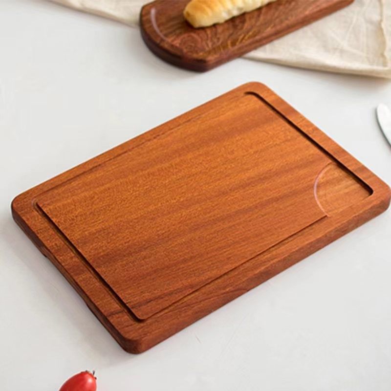方形托盘整木乌檀木牛排板木质有槽牛扒盘披萨板源头工厂,厨房/烹饪用具,砧板/菜板,淘宝优惠券,粉丝福利购,淘宝优惠卷
