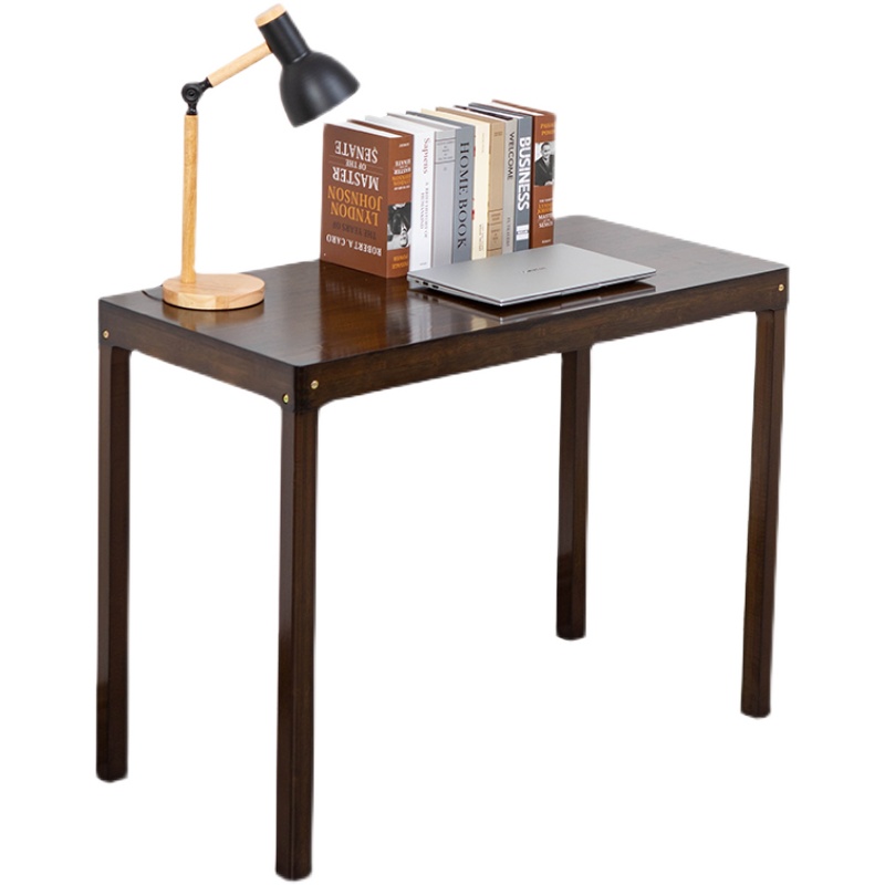 书桌子家用电脑桌写字台式长条形中式实木办公学生现代学习桌