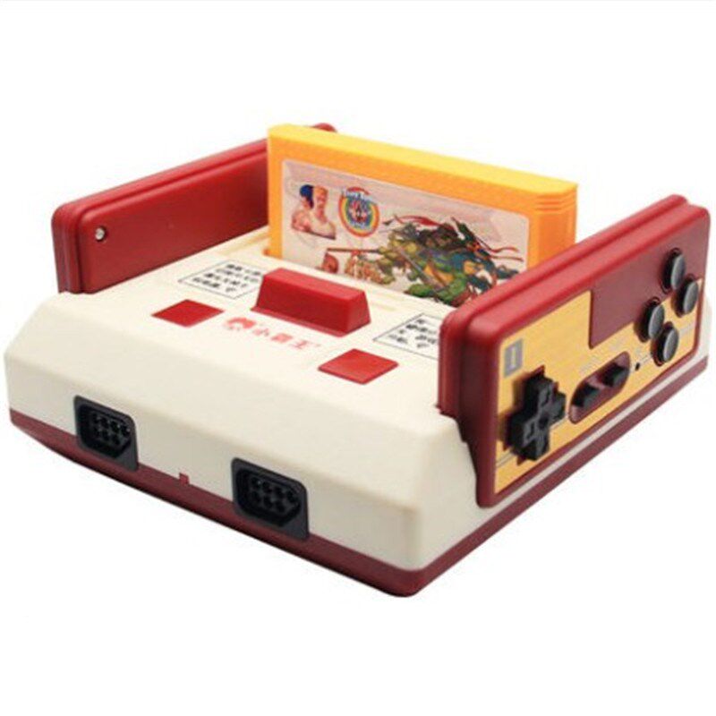 小霸王D99家用游戏机人童年经典怀旧复古FC插黄卡儿童游戏机