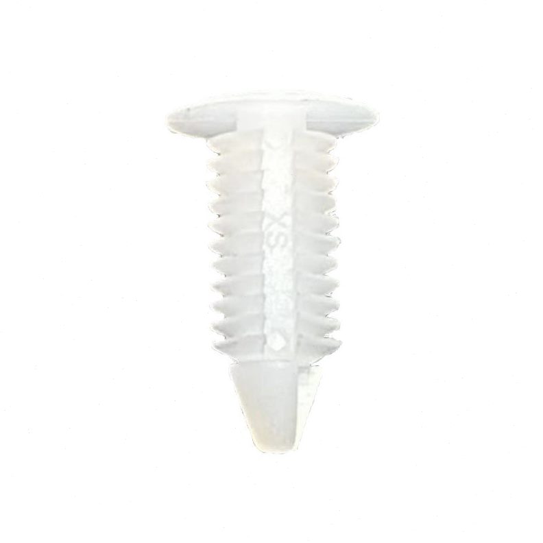 汽车圣诞树形倒刺推进式铆钉尼龙塑料前后车门密封胶条固定卡扣钉