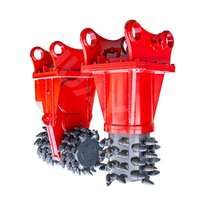 挖机铣挖机隧道掘进机横纵向采煤矿岩石冻土路面开槽铣刨机厂家