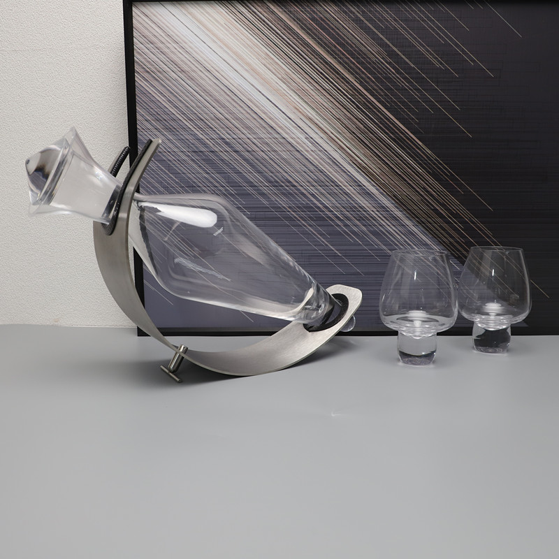 中式分酒器玻璃酒具装样板间民宿客厅家用醒酒软装饰品摆件