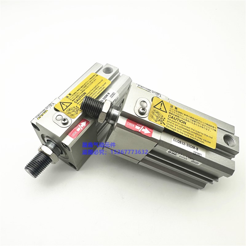 MC薄型锁紧气缸CLQB/CLQ/LQ/LQB20/---75-100D-B/F