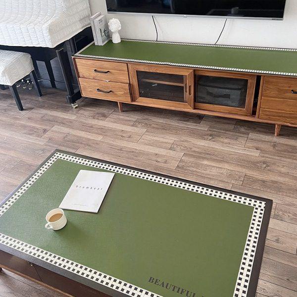 桌布布艺防水防油免洗氛围感长方形台布餐桌布茶几皮革学生书桌垫,居家布艺,茶几垫,淘宝优惠券,粉丝福利购,淘宝优惠卷