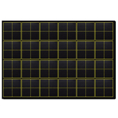 磁力软黑板 田字格黑板大张 磁性教学软磁铁教具