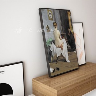 冬季画室 Jni oznl 拉脱维亚 装饰画苏俄艺术电表箱遮挡画