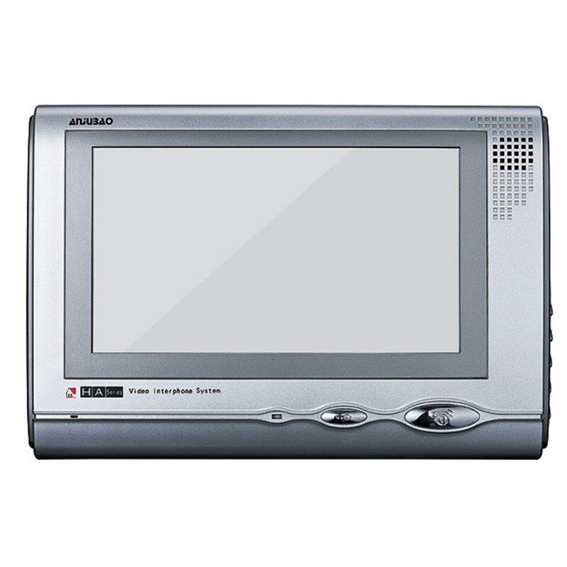 安居宝彩色可视门铃分机7寸屏ANJUBAO对讲HY-152BVCK/1楼宇主机